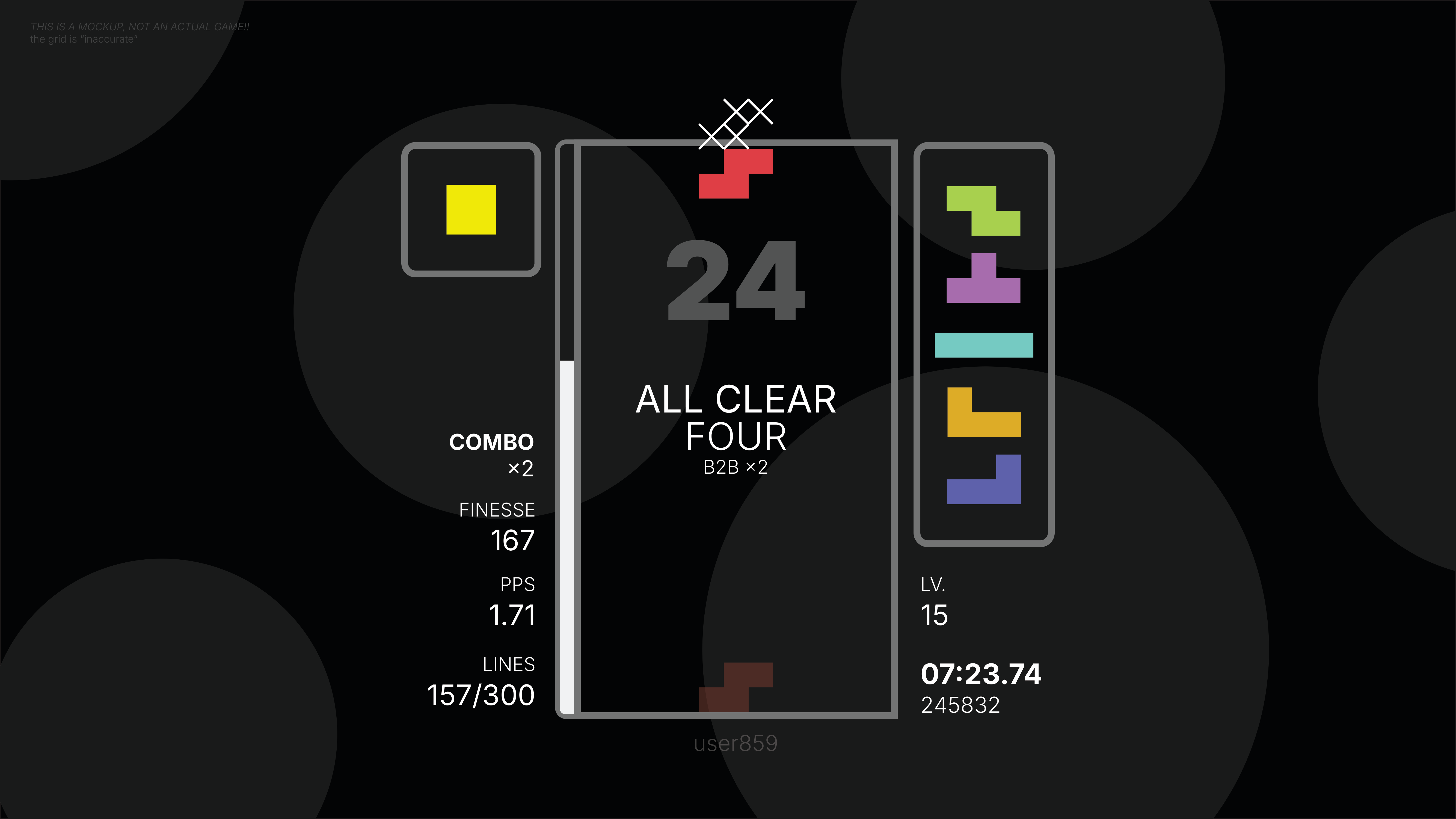 singleplayer tetris